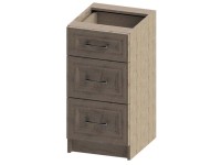 Black&White Style Spodná skrinka Olek VII D40, 81,5 x 40 x 46,4 cm