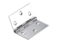 Hettich Nábytkový záves hranatý, pozinkovaný, 50 x 50 x 1 mm