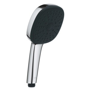 Ručná sprcha Grohe Vitalio Comfort 110, chróm, hranatá, s 3 prúdmi.