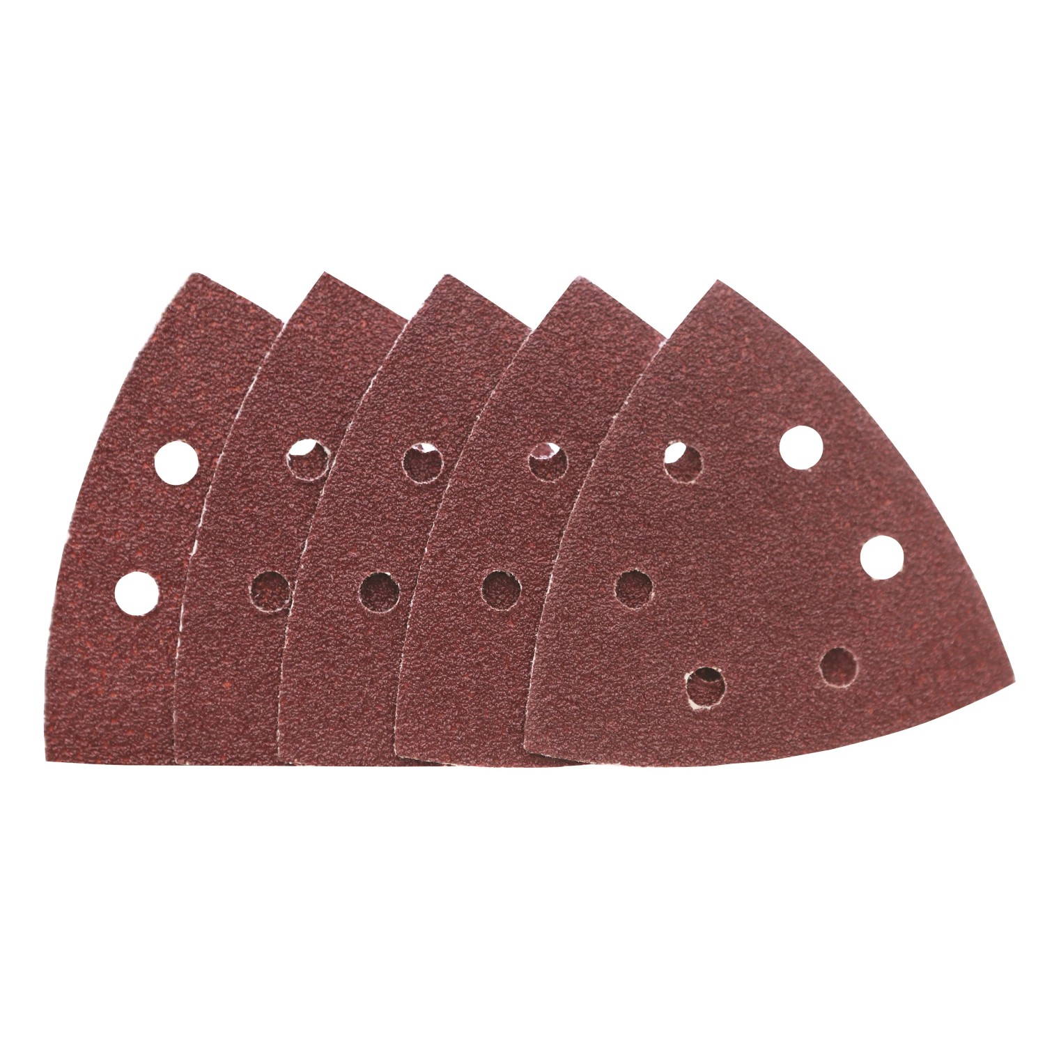 E-shop LUX-TOOLS Brúsny papier pre delta brúsky, 6 otvorov, K120, 105 mm, 5 ks