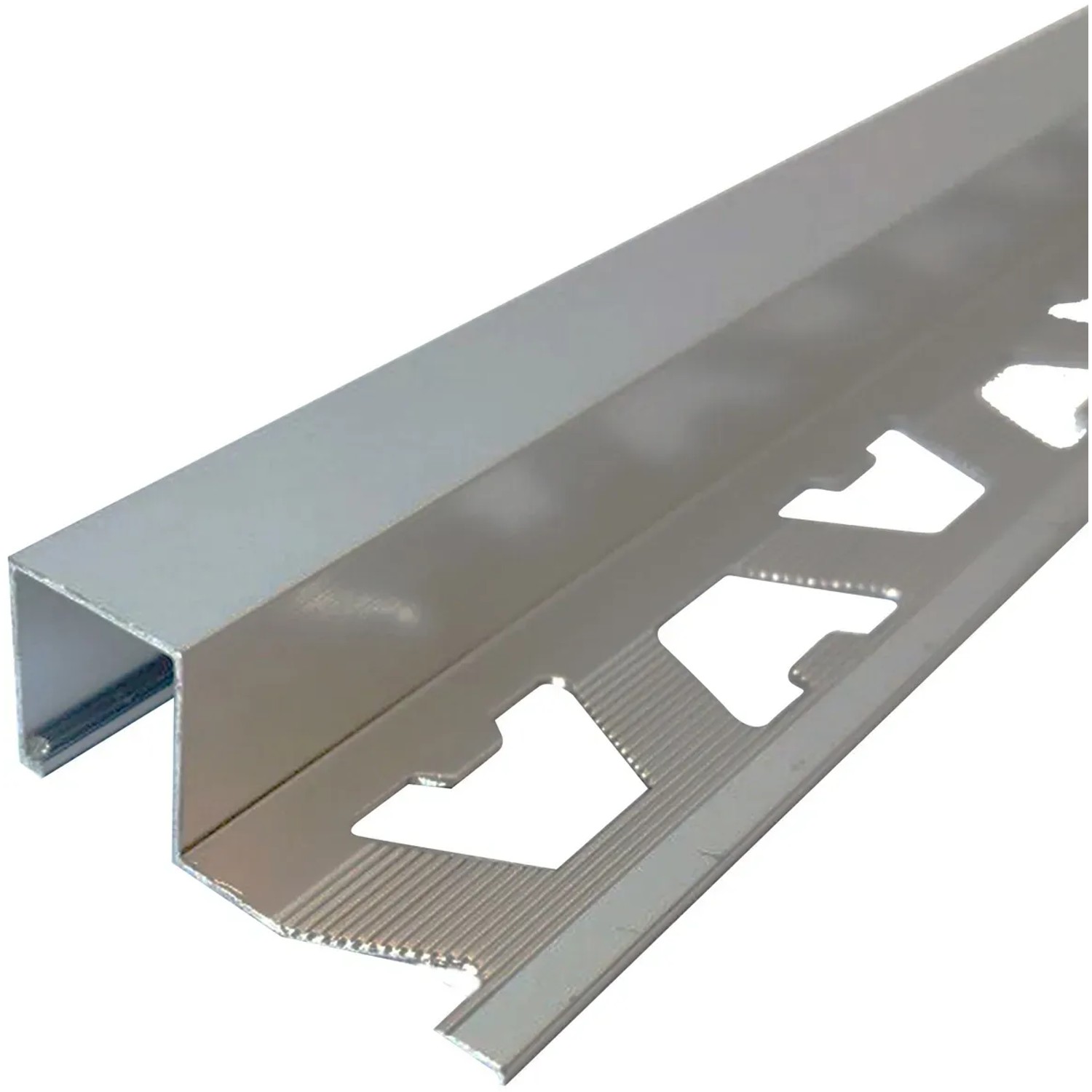 E-shop Arcansas Ochranný profil ALUSQUARE alu strieborný elox 12,5 x 27 x 2500 mm
