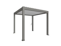 Biohort Pergola 3 x 3 kremeňovo sivá/biela 312 x 312 cm Biohort Pergola 3 x 3 kremeňovo sivá/biela 312 x 312 cm