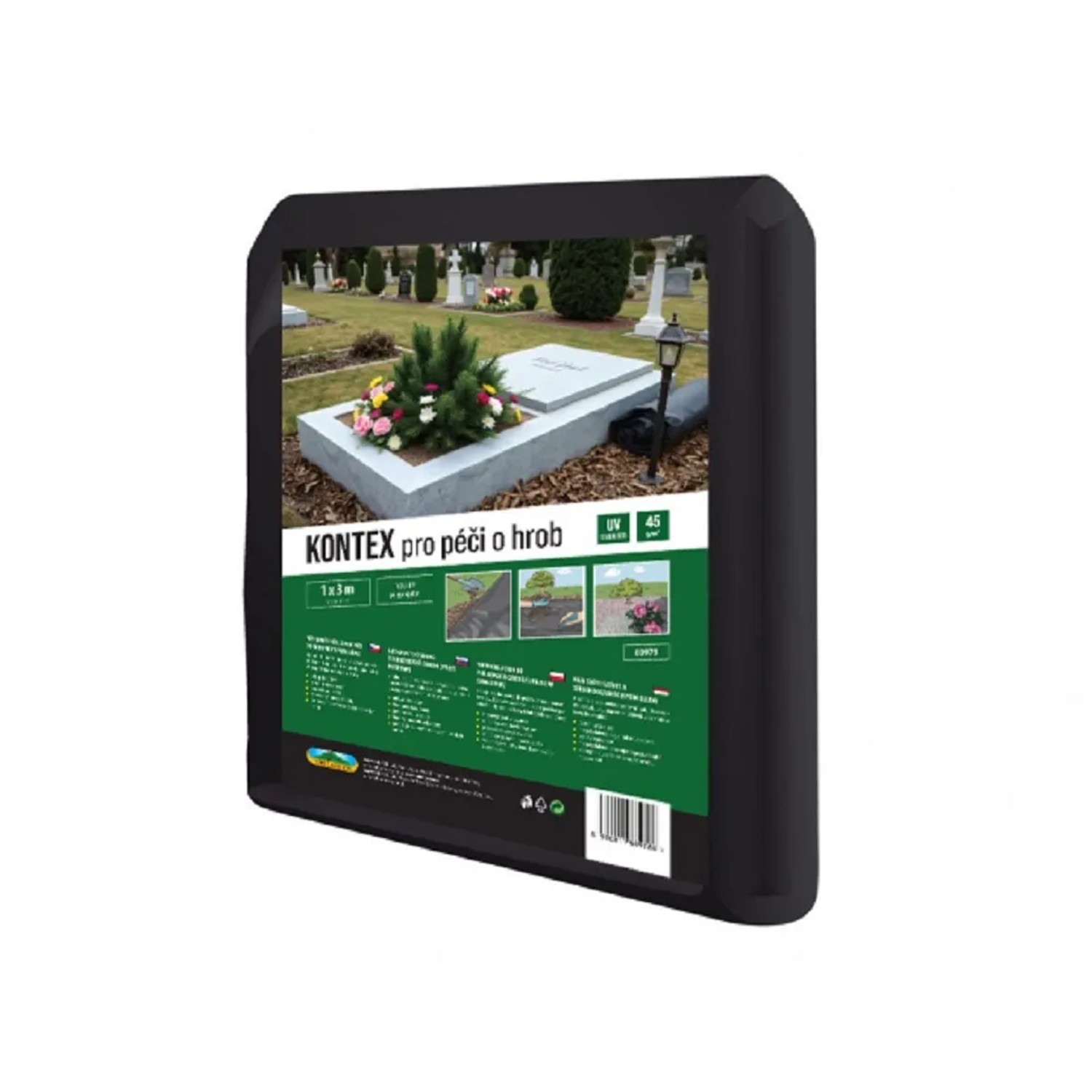 E-shop NOHEL GARDEN Netkaná mulčovacia textília KONTEX PRE STAROSTLIVOSŤ O HROB 1 x 3 m