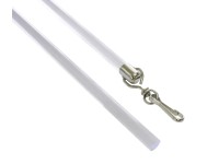 Gardinia Ovládacia tyč priehľadné plexisklo 75 cm, 2 ks