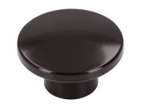 Siro Nábytková knopka 0104 okrúhla, plast čiernohnedý, 35 mm