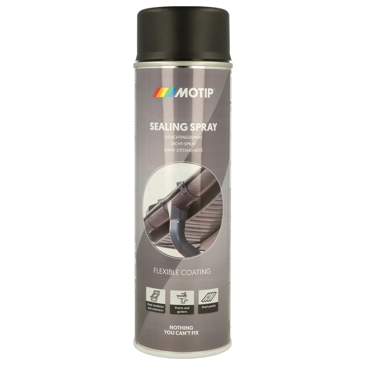 E-shop Motip Tesniaci sprej čierny, 500 ml