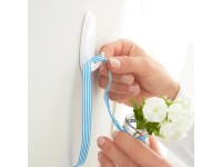 tesa Samolepiace háčiky Powerstrips L veľké oválne, biela, 2 ks