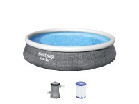 Bestway Bazén Fast Set vr. čerpadlá a kartuše, vzhľad ratanu, pr. 396x84 cm (GS) Bestway Bazén Fast Set vr. čerpadlá a kartuše, vzhľad ratanu, pr. 396x84 cm (GS)
