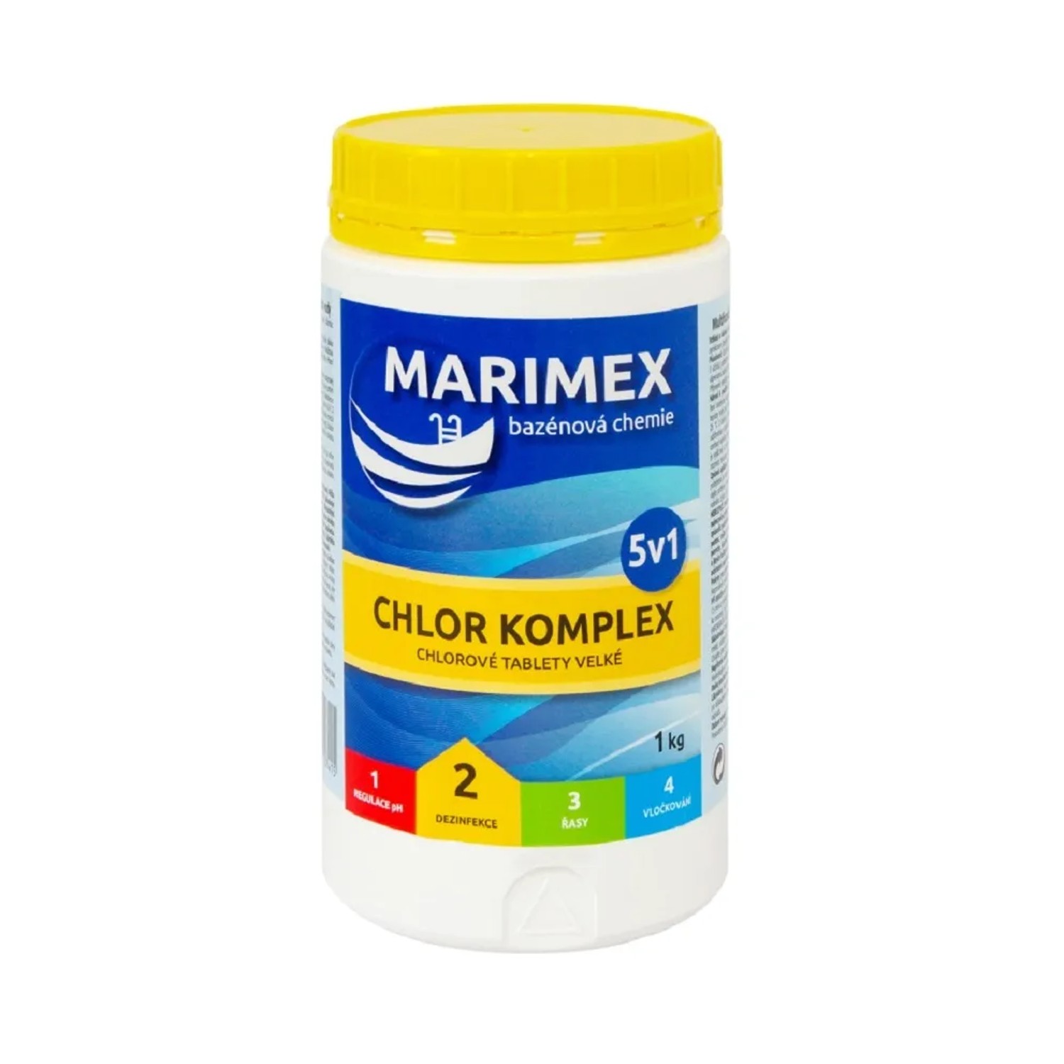 E-shop MARIMEX Chlórové tablety CHLOR KOMPLEX 5v1 1 kg