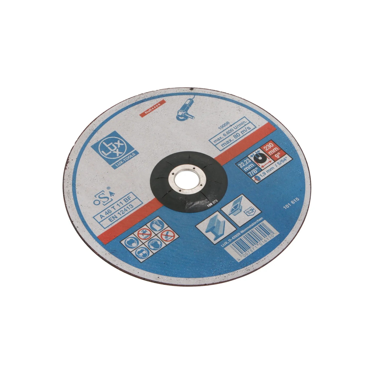 E-shop LUX-TOOLS Rezný kotúč vystužený tkaninou 230 mm