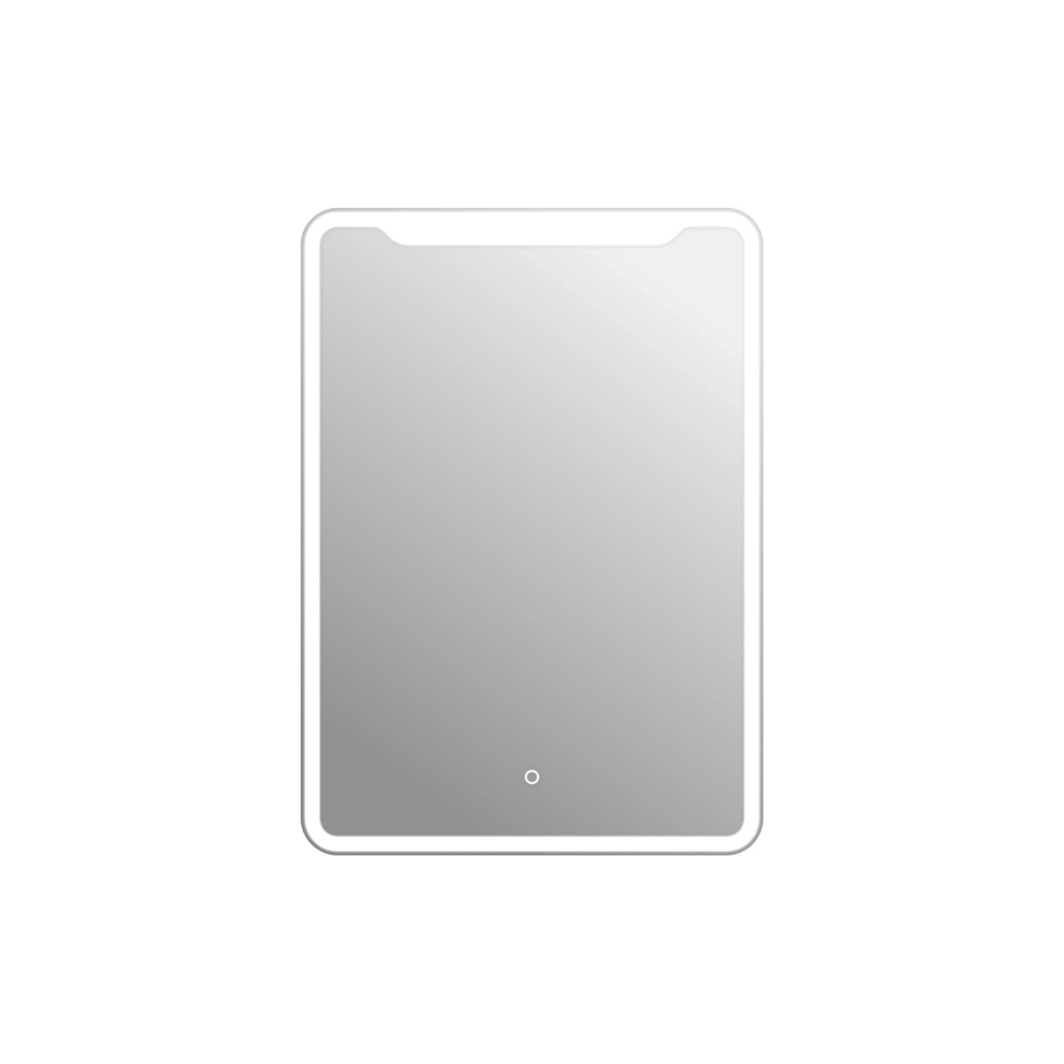 E-shop Kristall-Form Zrkadlo s LED osvetlením Sorrent 50 x 70 cm