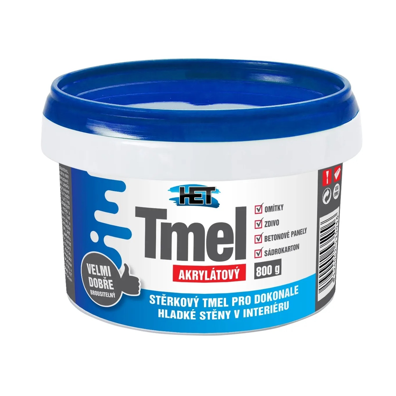 E-shop HET Akrylátový stierkový tmel 0,8 kg