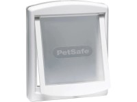 PetSafe Plastové kývne dvierka pre psa Staywell, biela, 23,6 x 19,8 cm