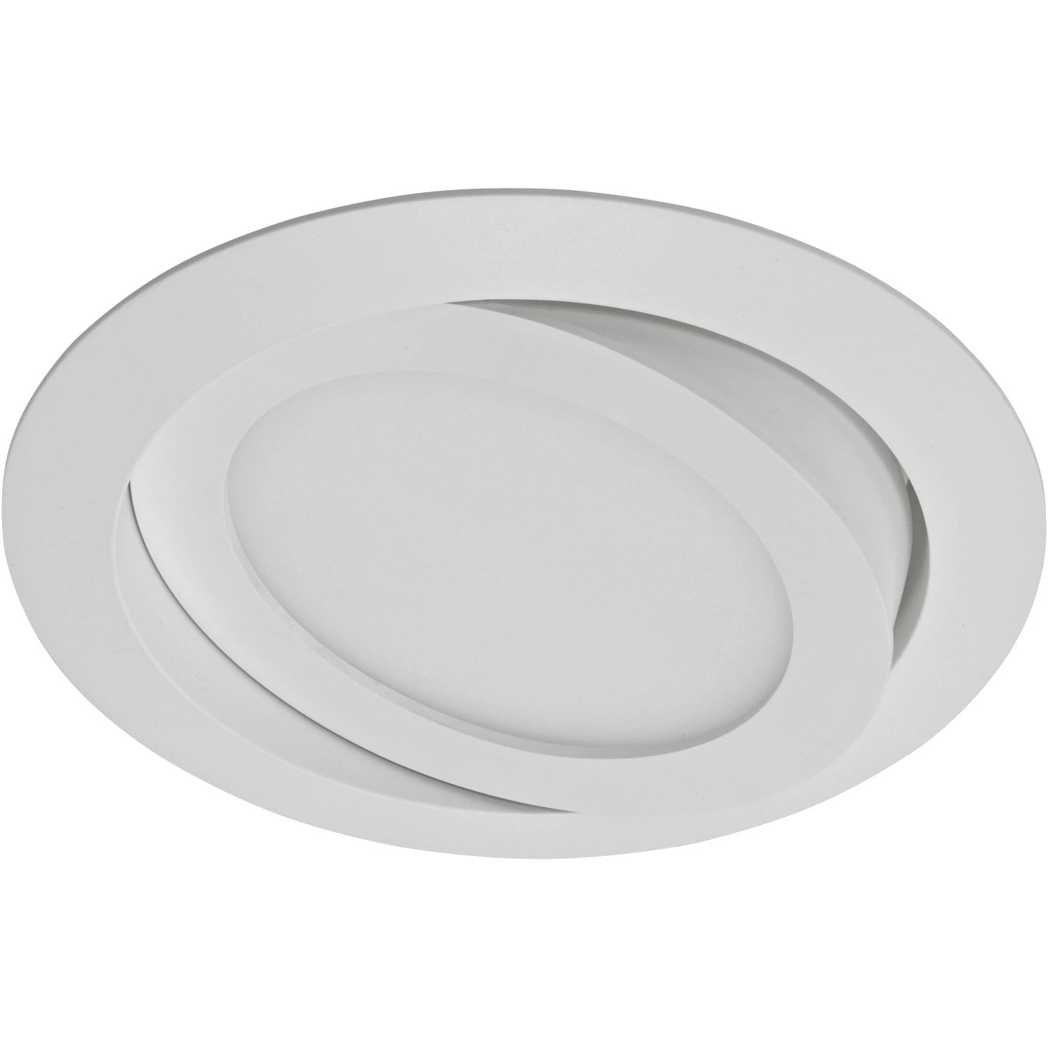 E-shop Briloner Vstavané LED svietidlo biele V: 3,4 cm priemer: 14 cm