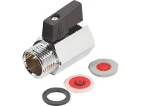 Stopventil úsporný na sprchovú hadicu chróm 1/2