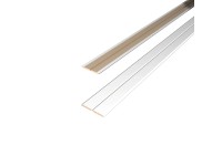 Egger Skladacia lišta pre stenový panel DecoWall FL201 biela 2,4 m