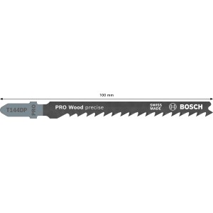 Pílový list Bosch T 144 DP Precision for Wood pre presné rezy do dreva.