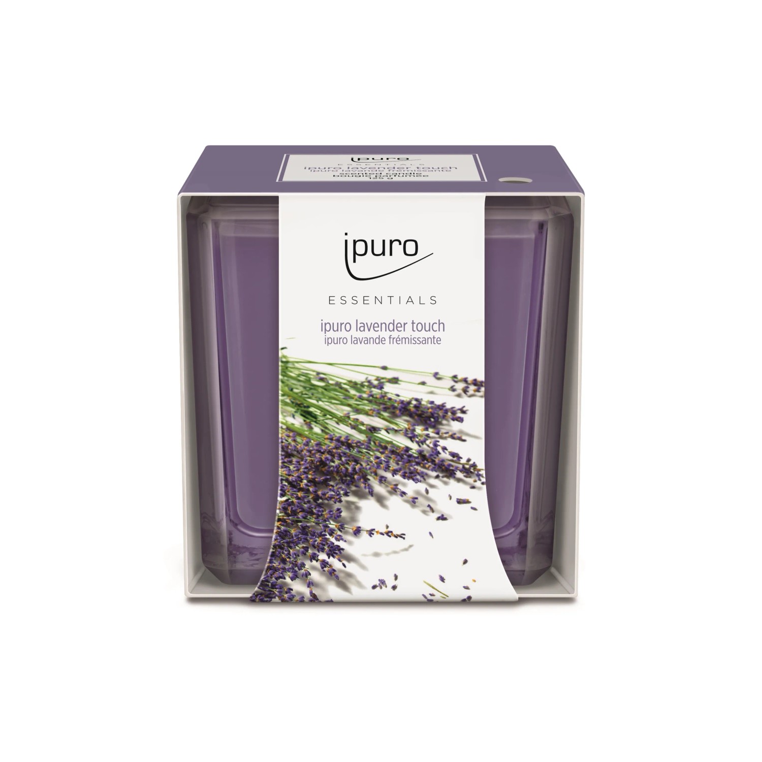 E-shop Ipuro Sviečka vonná Essentials Lavender Touch 125 g