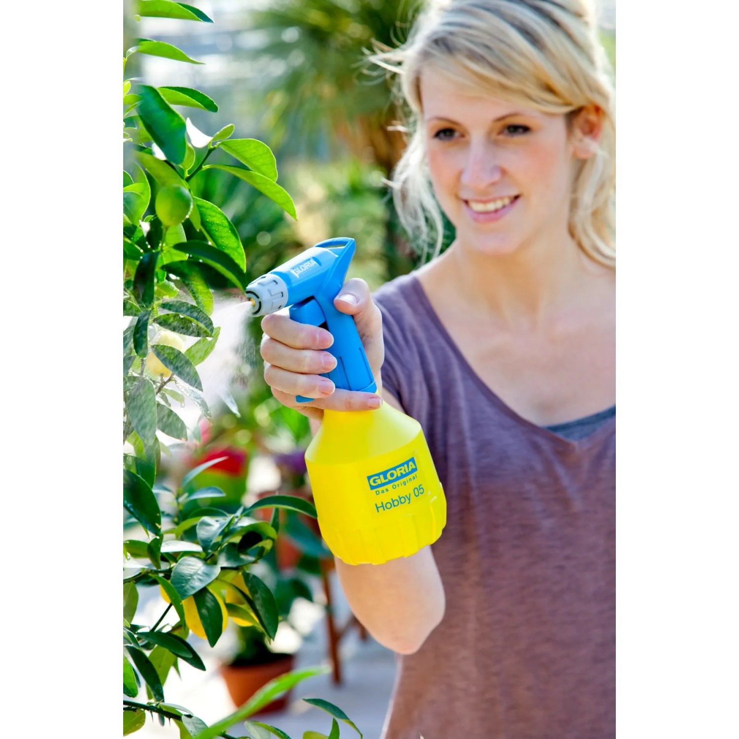 E-shop Gloria Jemný postrekovač Hobby 05 Flex s pumpou so zdvojeným účinkom, 0,5 l