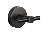 tesa Dvojitý háčik na odevy Moon, grafitová, 50 x 65 x 53 mm