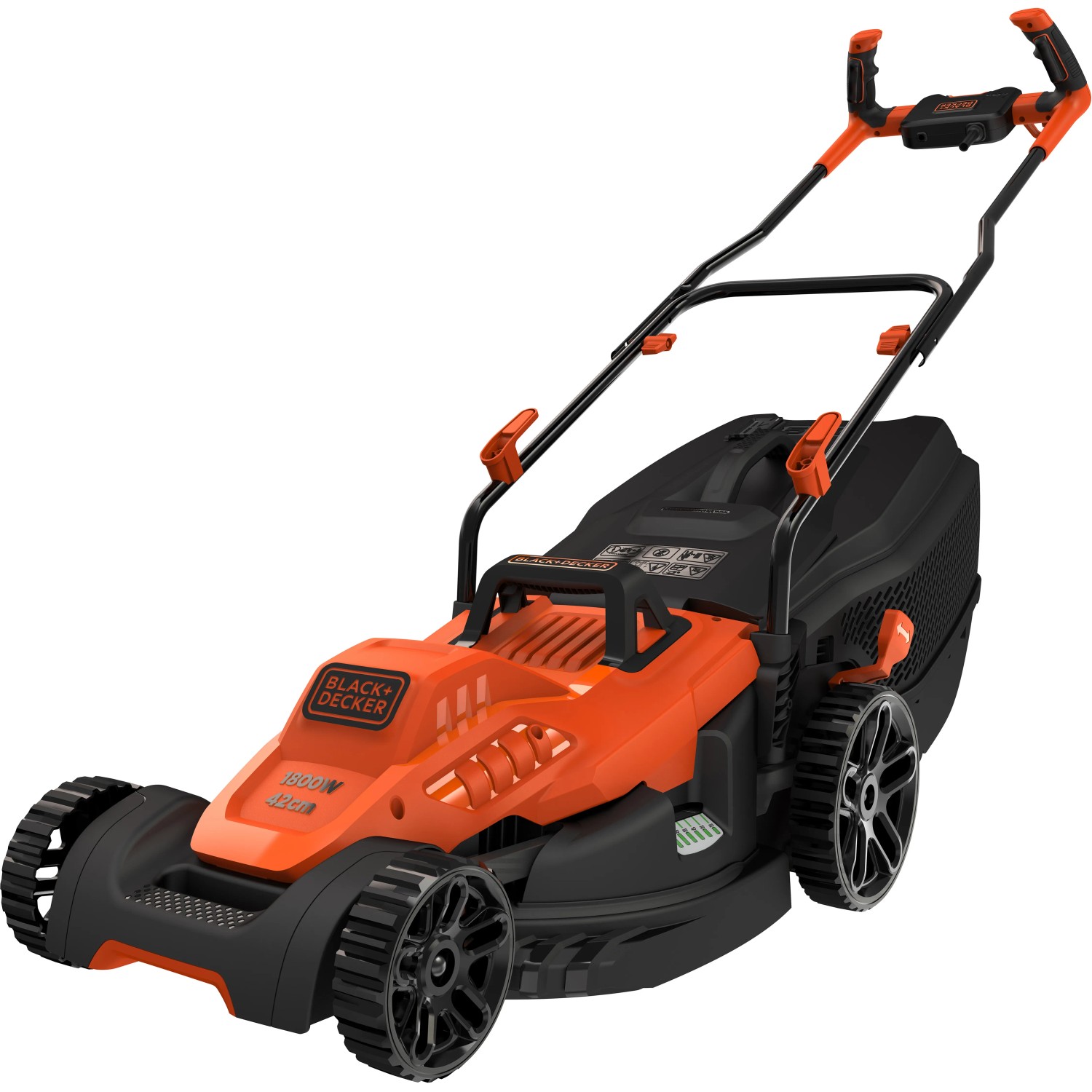 E-shop Black+Decker Elektrická kosačka na trávu BEMW481BH-QS