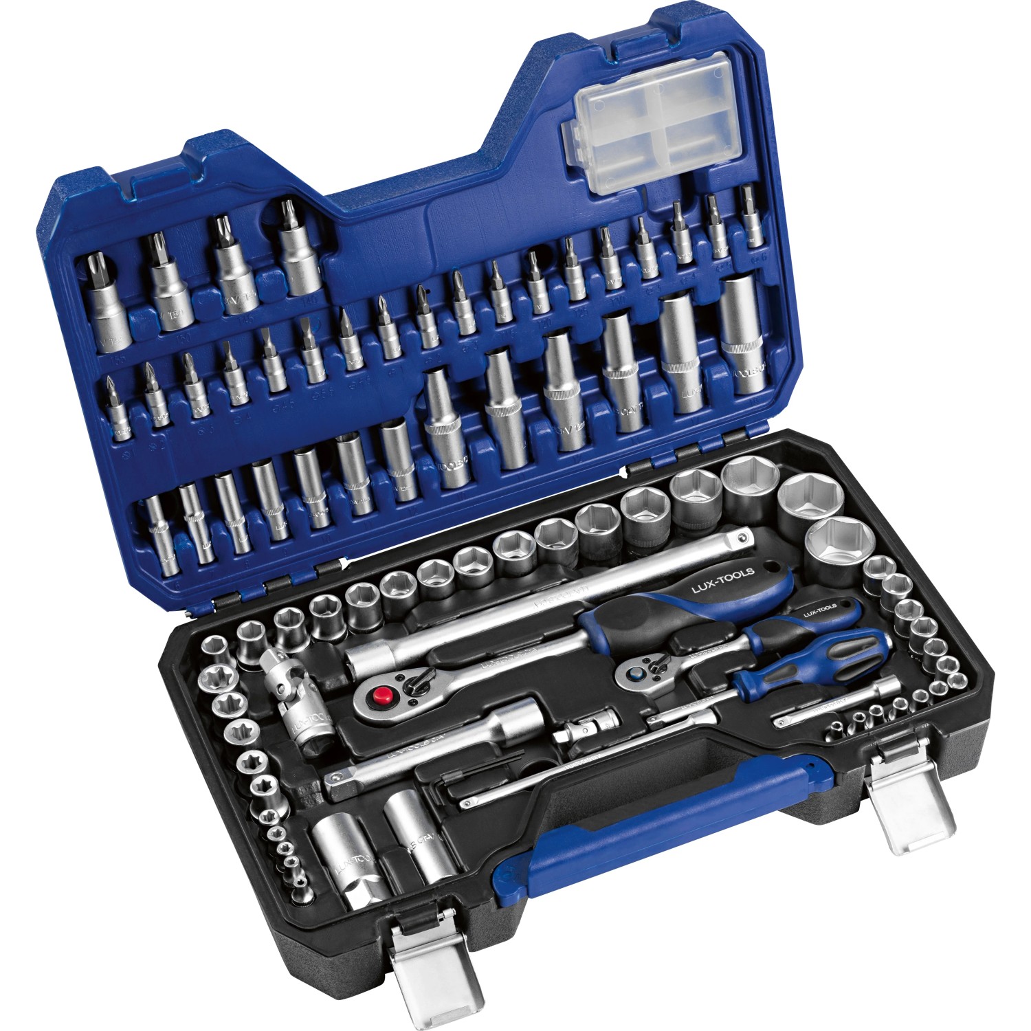 E-shop LUX-TOOLS Kazeta nástrčkových kľúčov Comfort, 89dielna