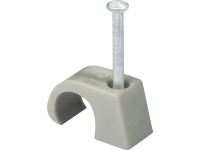 LUX Expresné príchytky pr. 7 mm - 11 mm sivé, 10 ks