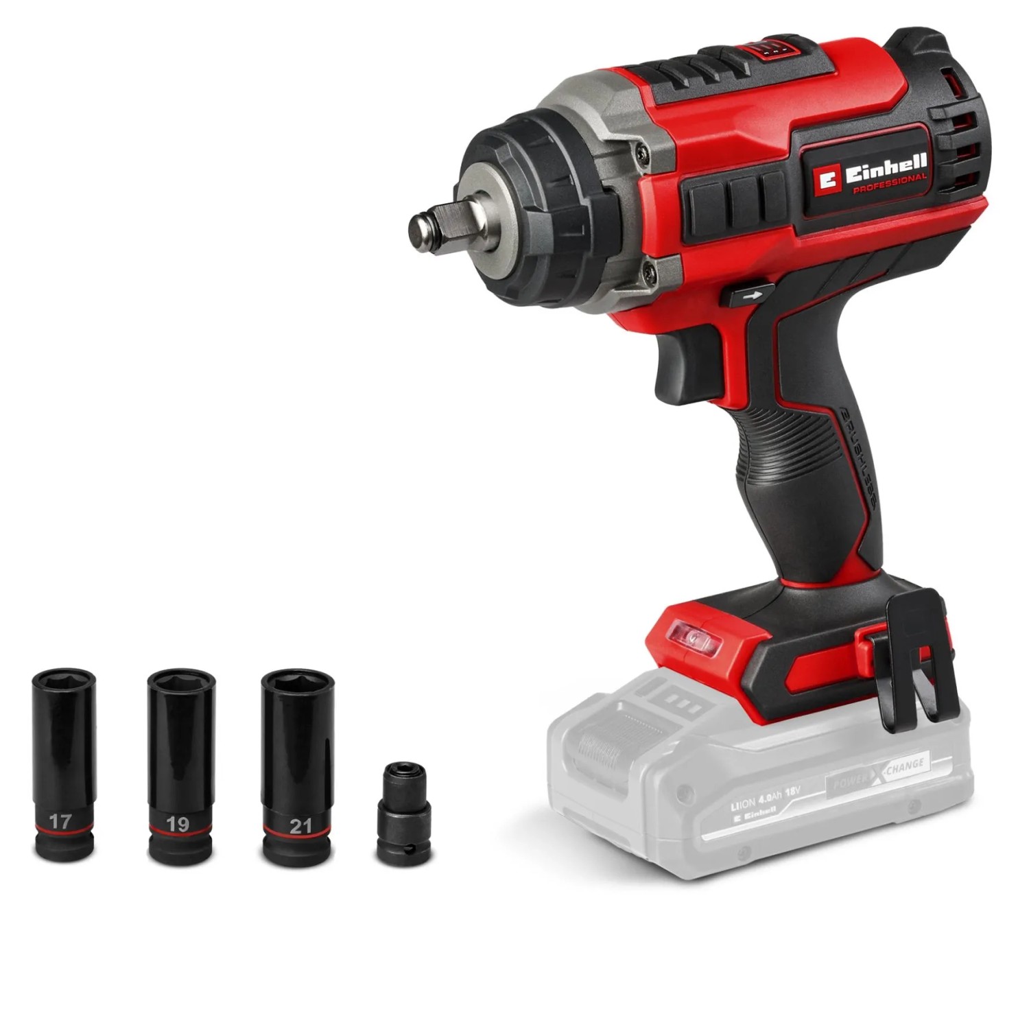E-shop Einhell Power X-Change Aku rázový uťahovač PROFESSIONAL IMPAXXO 18/400 Solo