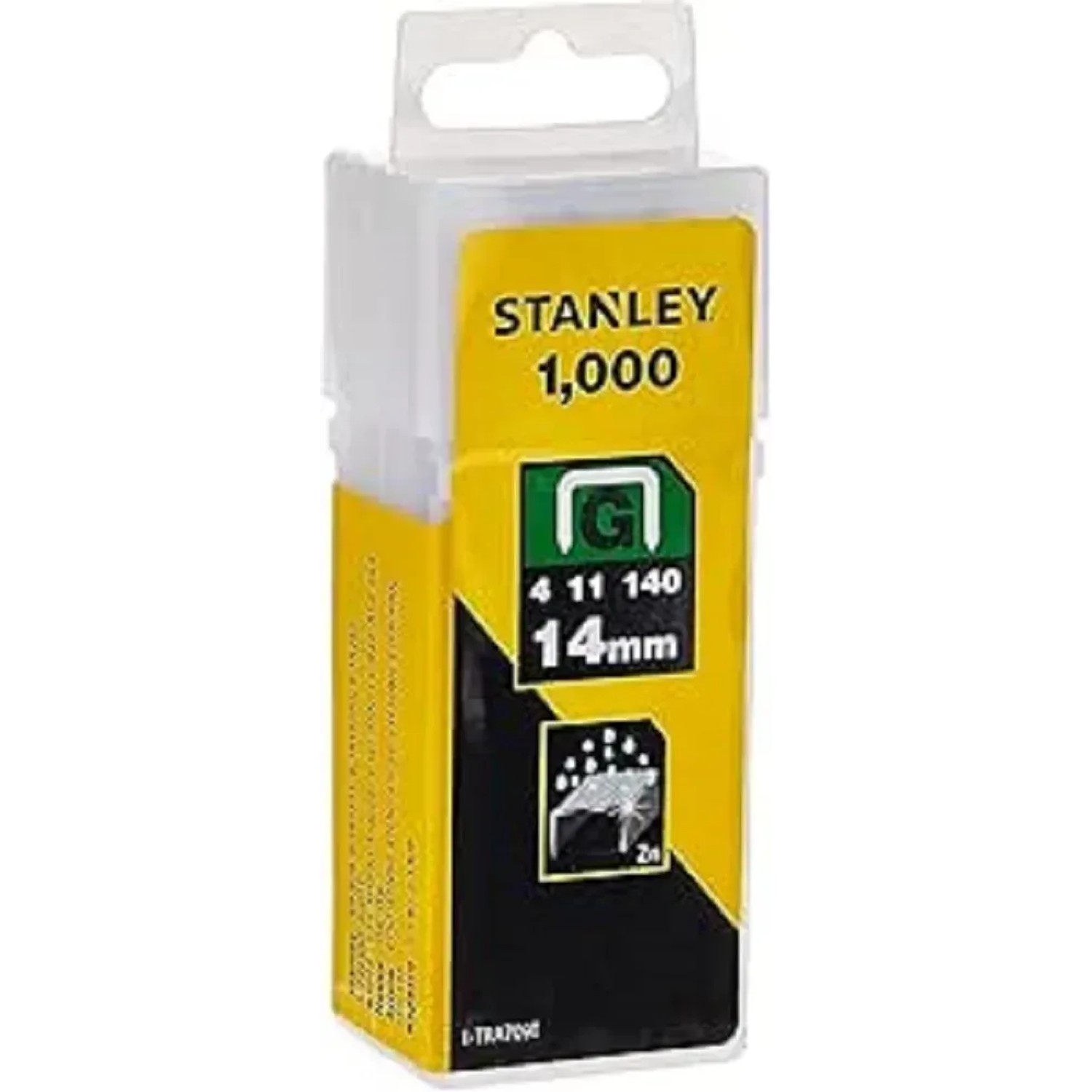 E-shop STANLEY HD spony pre vysoké zaťaženie 1-TRA709T, typ G 4/11/140, 1000 ks