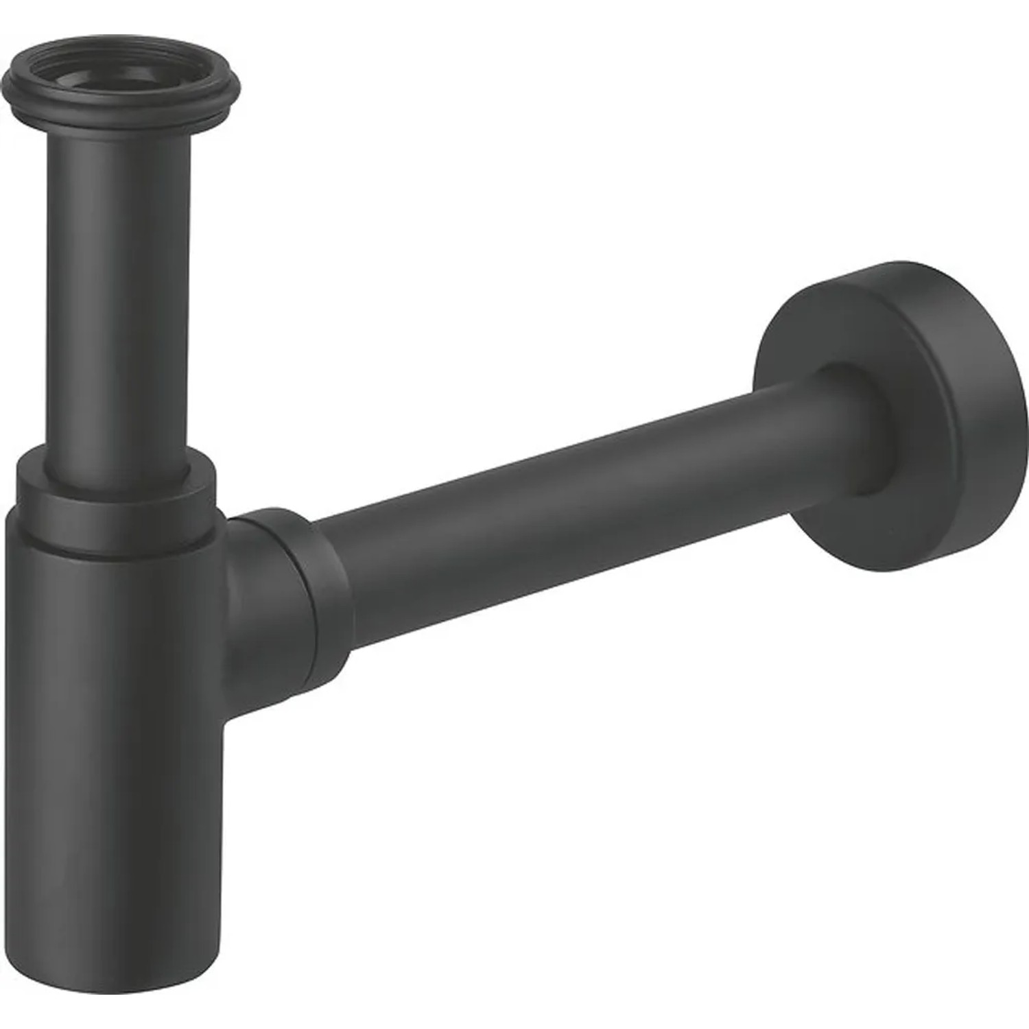 E-shop baliv Dizajnový umývadlový sifón DS-3420, matná čierna, 5/4"