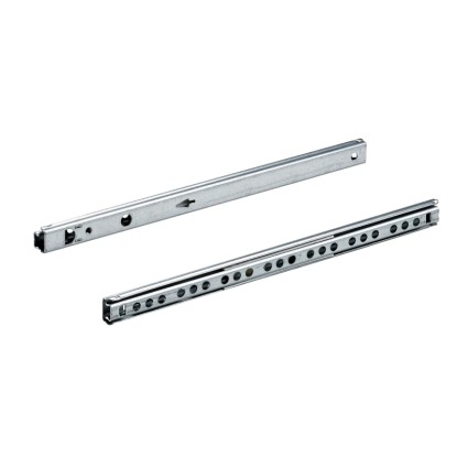 Hettich Čiastočný guličkový výsuv KA1730/410 pre 17 mm drážku, 10 kg, 250-410 mm