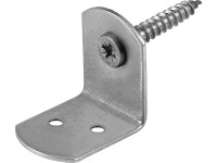 Záves na pletený plot 38 mm x 38 mm x 30 mm ušľachtilá oceľ, 12 ks