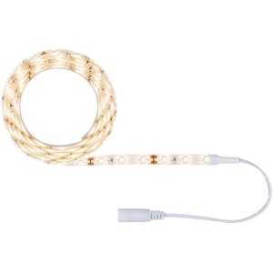 Flexibilný LED pásik SimpLED, 1,5 m, teplá biela, s napájacím zdrojom, biely plast.