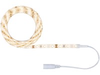 FN SimpLED Súprava pásikov 1,5 m teplá biela farba 5 W, 230/12 V DC biela kovová