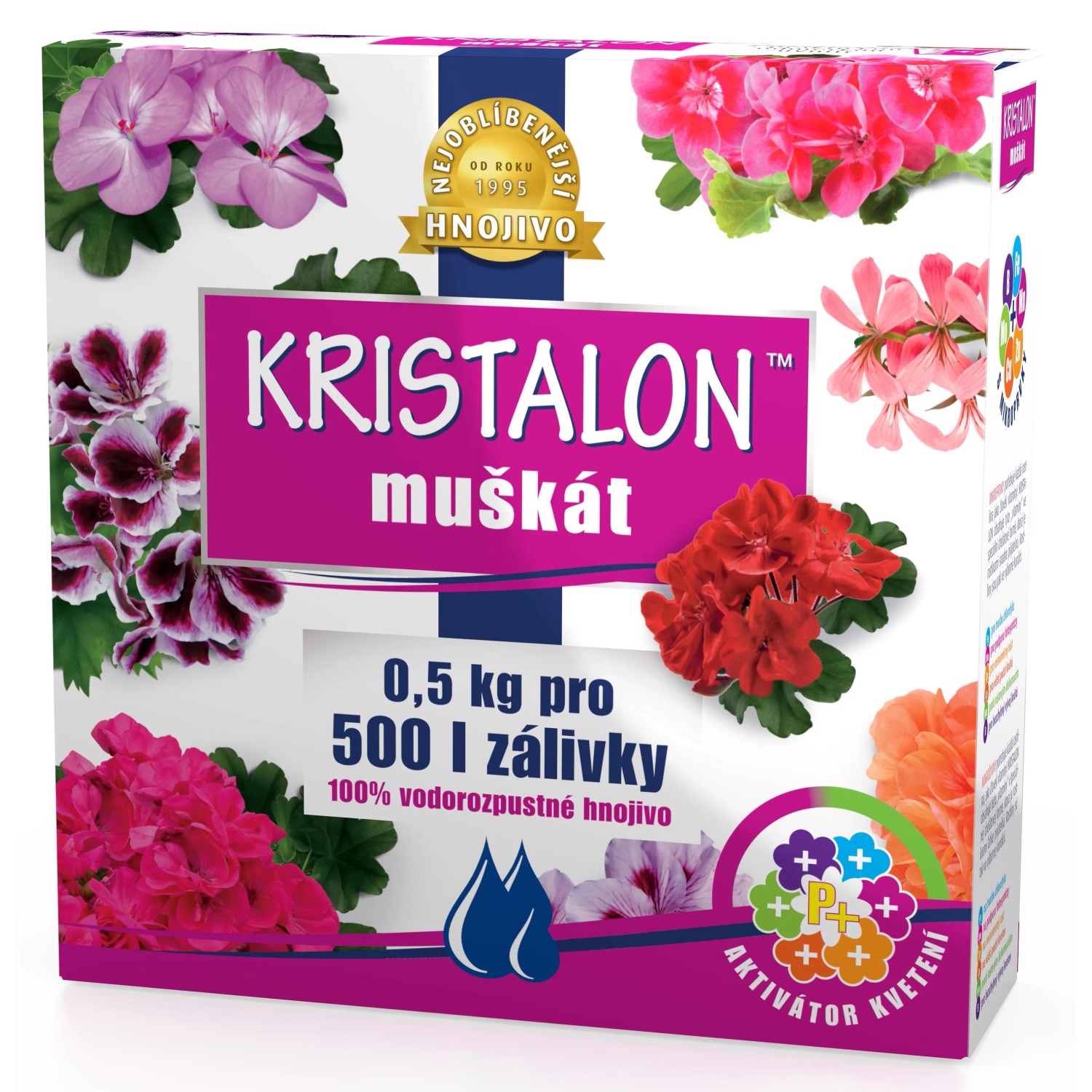 E-shop KRISTALON Kryštalické hnojivo Muškát 0,5 kg
