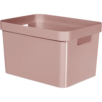 Curver Úložný box Infinity ružový 17 l, 35,6 x 26,6 x 21,8 cm