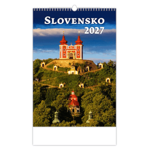 Helma 365 Nástenný mesačný kalendár 2027 Slovensko 31,5 x 45 cm