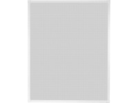 Rám na ochranu pred hmyzom do okien hliník 100 x 120 cm biely