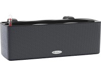 Lechuza Truhlík Cube Color Triple bridlicový, 135 x 140 x 400 mm