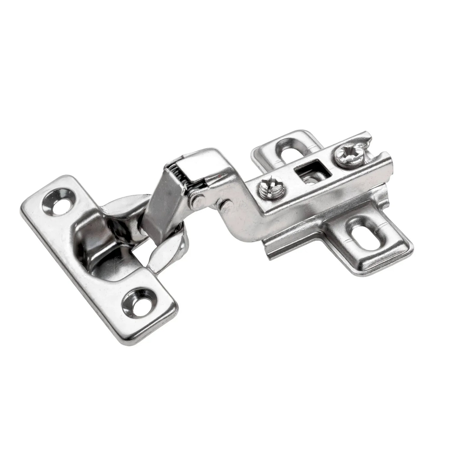 E-shop Hettich Dvojramenný nábytkový záves, vsadený, poniklovaný, 26 mm