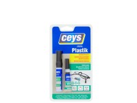 Ceys Lepidlo na ťažké plasty SPECIAL PLASTIK 3 g + 4 ml