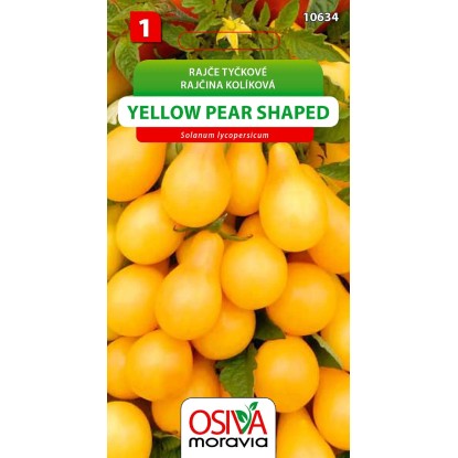 Osiva Moravia Rajčiak kolíkový ríbezľový Yellow Pear Shaped