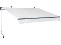 OBI Kĺbová markíza Aventura, striebornosivá, 300 x 200 cm