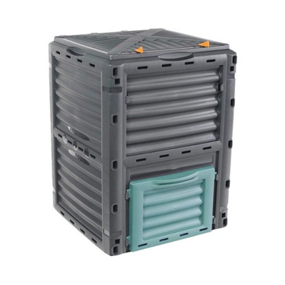 NOHEL GARDEN Kompostér antracitový 300 l, 83 x 61 x 61 cm