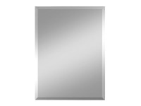 Kristall-Form Zrkadlo Gennil s fazetou strieborné 30 x 40 cm