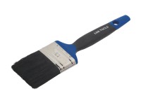 LUX-TOOLS plochý štetec na laky zo syntetickej živice s rukoväťou Softgrip 60 mm