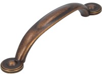 Siro Úchytka na nábytok 1916 kovová farba starožitnej mosadze rozstup 96 mm