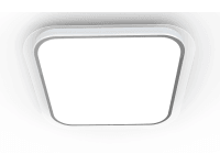 EURAKLES Stropné LED svietidlo ELEGANT 18 W, 1440 lm, 4000 K, IP44, 38x38x6,9 cm