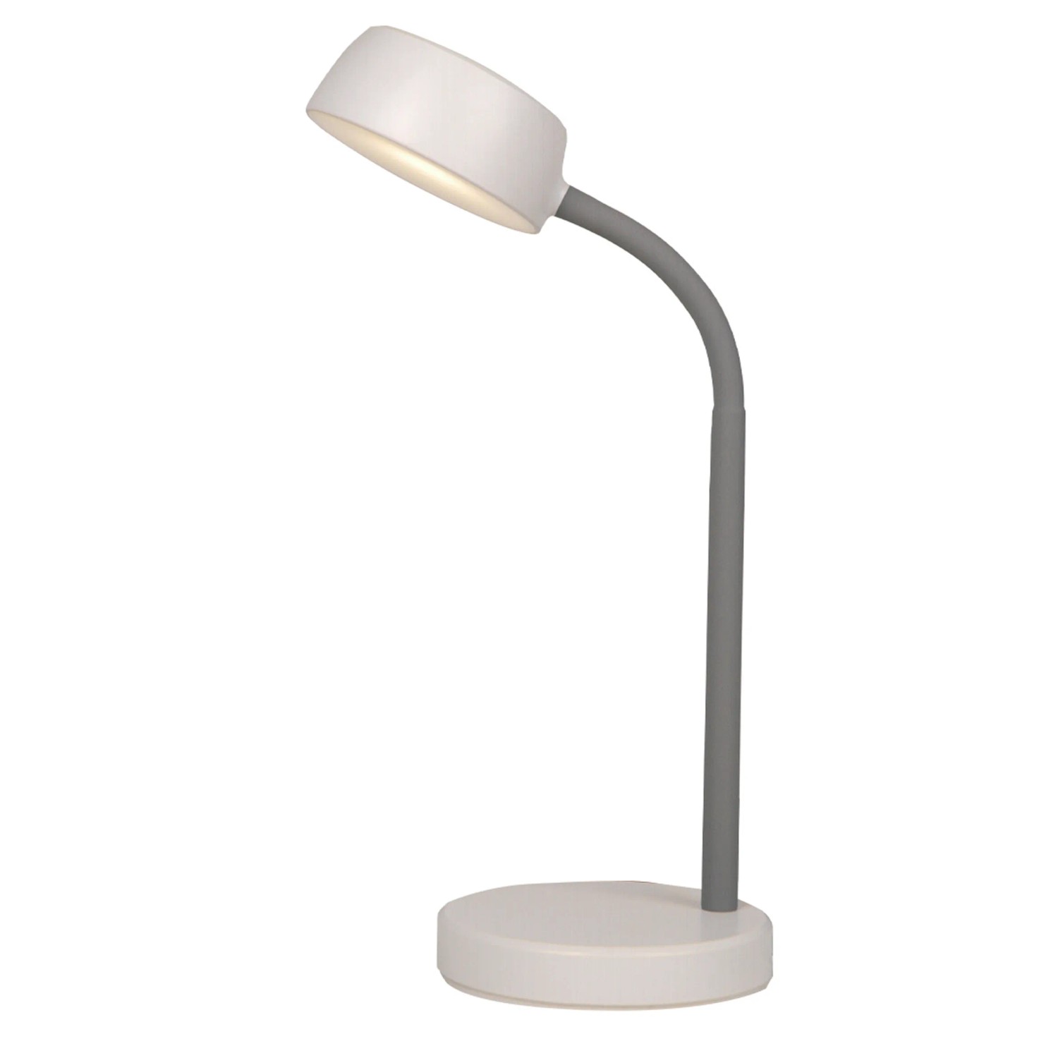 E-shop Rabalux Stolová LED lampa Berry, 4,5 W, 350 lm, 4000 K, biela, pr. 14 x 35 cm