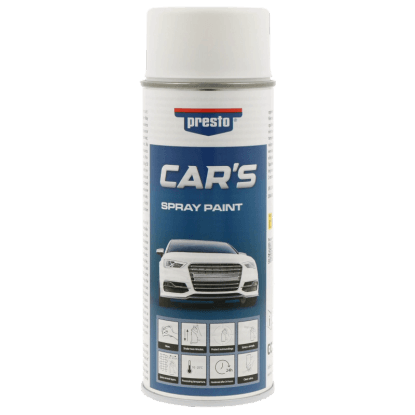 Presto Cars Lak biela matná 400 ml